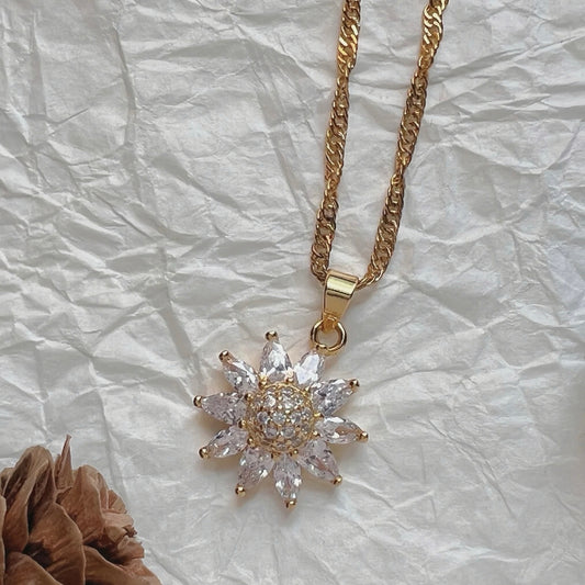 Sunflower Necklace