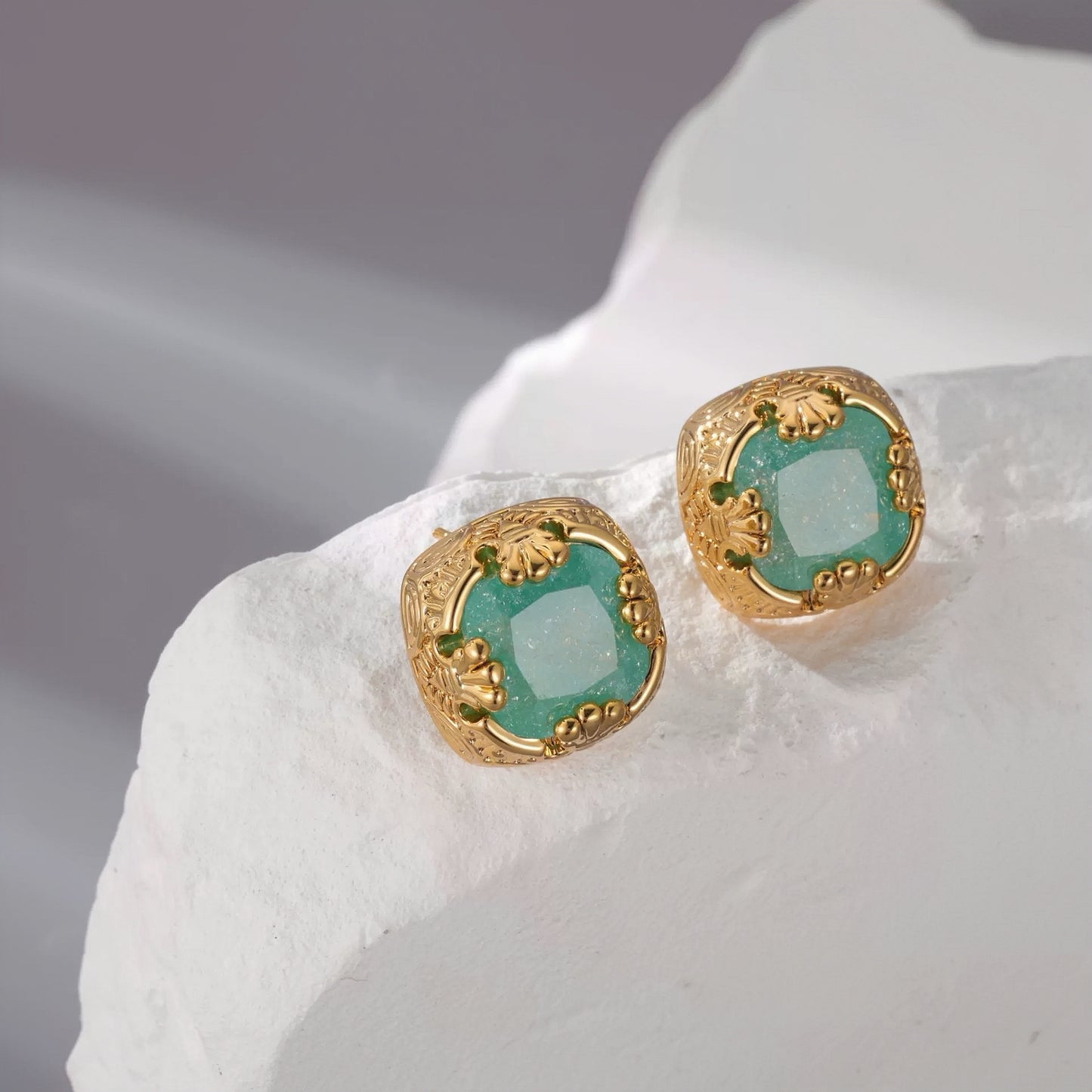 Square Palace Earrings
