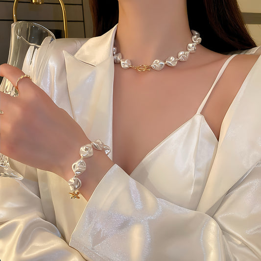 Irregular Pearls Set