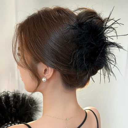 Messy Chicken Feathers
