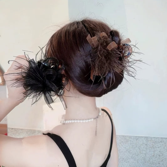 Messy Chicken Feathers