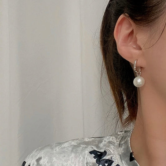 Square Pearl Earrings