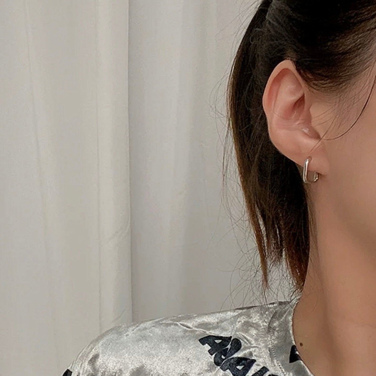 Square Pearl Earrings